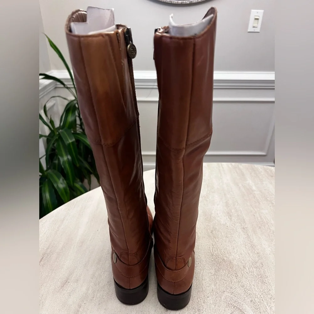 Etienne Aigner Tan Leather Knee-High‎ Boots - Women’s Size 7